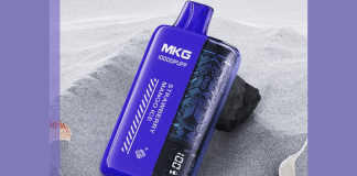 Compact and Powerful: The MG009 Smart Vape with Type-C Charging